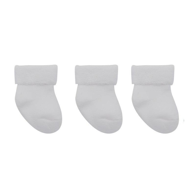 Set Calcetines Bebé Recién Nacido Cambrass Blanco - Nanetes #